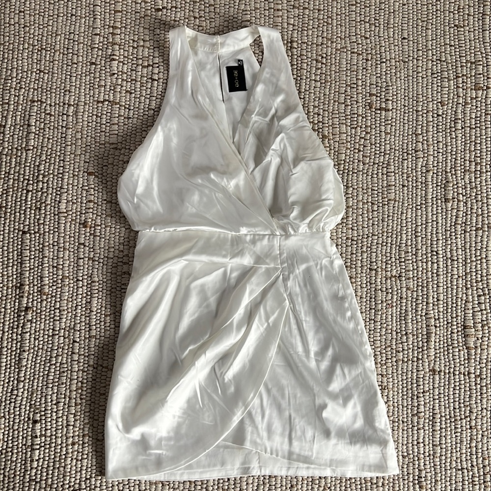 White Satin dress